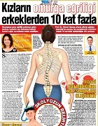Scoliosis Risk in Girls is 10 times higher than boys
